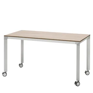 میز چرخ دار فرآذین مدل FED SP4 02 بلوطی روشن