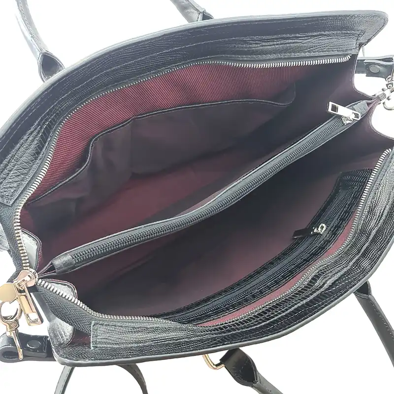 کیف دستی زنانه مدل آریوس چرم طبیعی گاوی کد S_6844