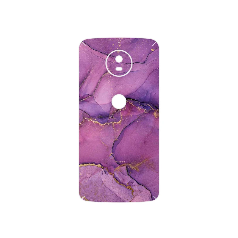 برچسب پوششی ماهوت مدل Purple Marble مناسب برای گوشی موبایل موتورولا Moto G5S