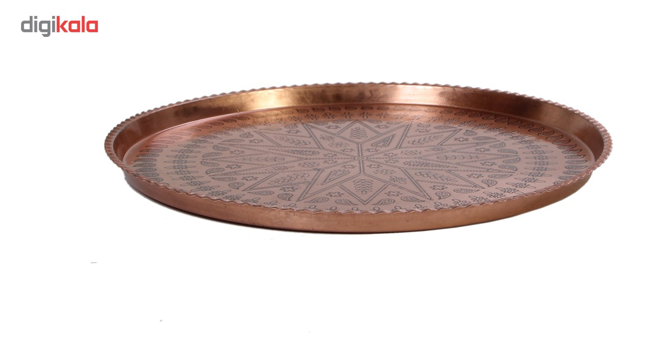 سینی مسی گرد کد ZH30