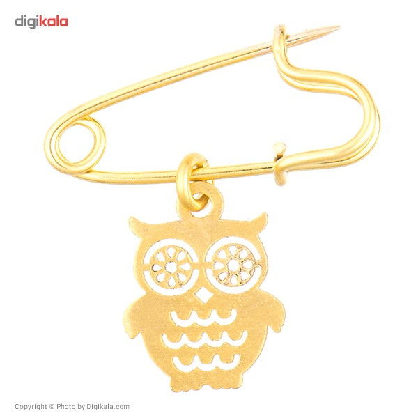 سنجاق سینه طلا 18 عیار رزا مدل PG15 سنجاق سینه طلا 18 عیار رزا مدل PG15