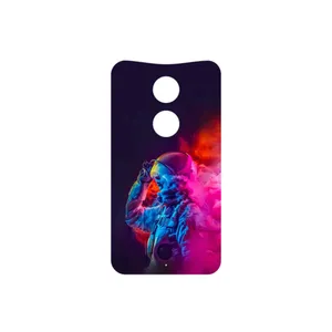 MAHOOT Smoke Rainbow Digital Art 1 Cover Sticker for Motorola Moto X 2014