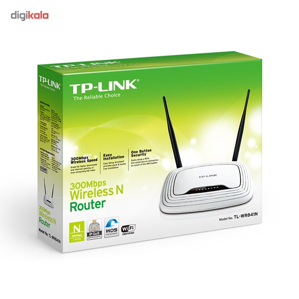 روتر بی‌سیم 300Mbps تی پی-لینک مدل TL-WR841ND