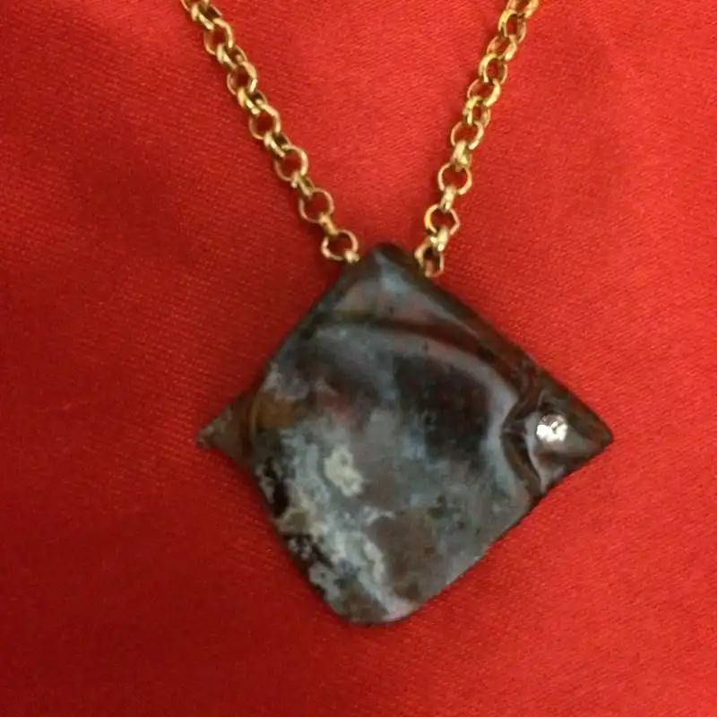 آویز گردنبند زنانه مدل ماهی