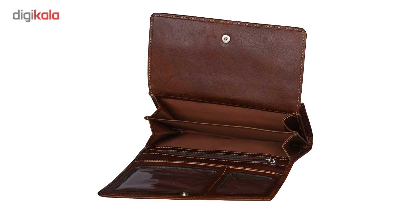 کیف پول کهن چرم مدل LW45-2