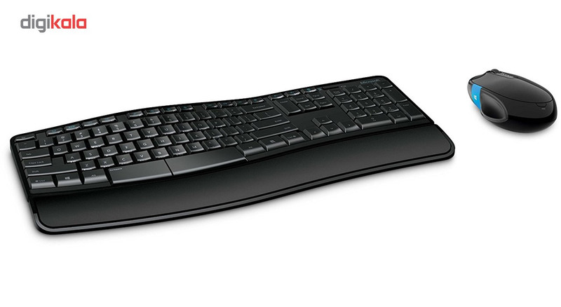 کیبورد و ماوس بی سیم مایکروسافت مدل Desktop Sculpt 2