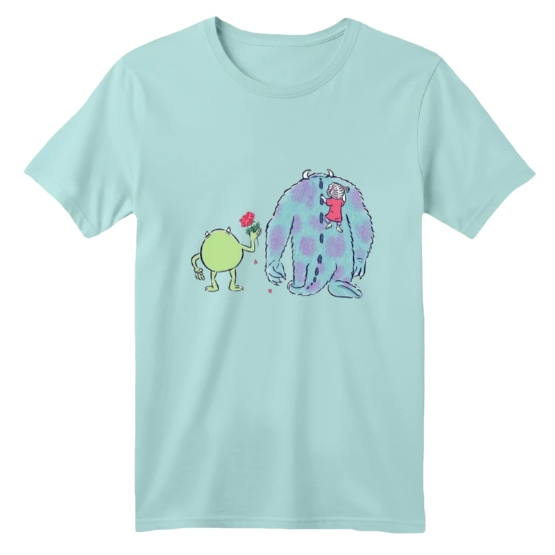 تی شرت آستین کوتاه بچگانه مدل کارخانه هیولاها