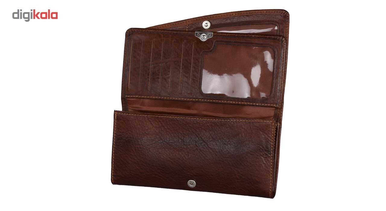 کیف پول کهن چرم مدل LW45-2