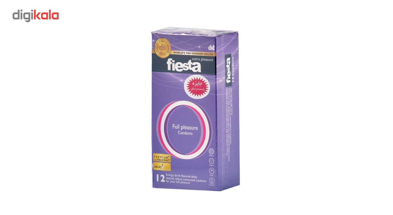 کاندوم نهایت لذت فیستا مدل Full Plesasure بسته 12 عددی