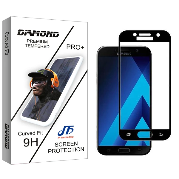 محافظ صفحه نمایش جی اف مدل Diamond مناسب برای گوشی موبایل سامسونگ Galaxy A7 2017