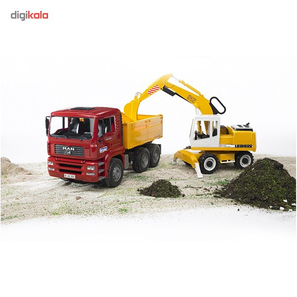 ماشین بازی برودر مدل Liebherr Power Shovel