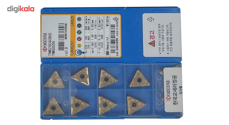 اینسرت کیوسرا مدل TNMG 160408 HS CA5525 بسته 10 عددی