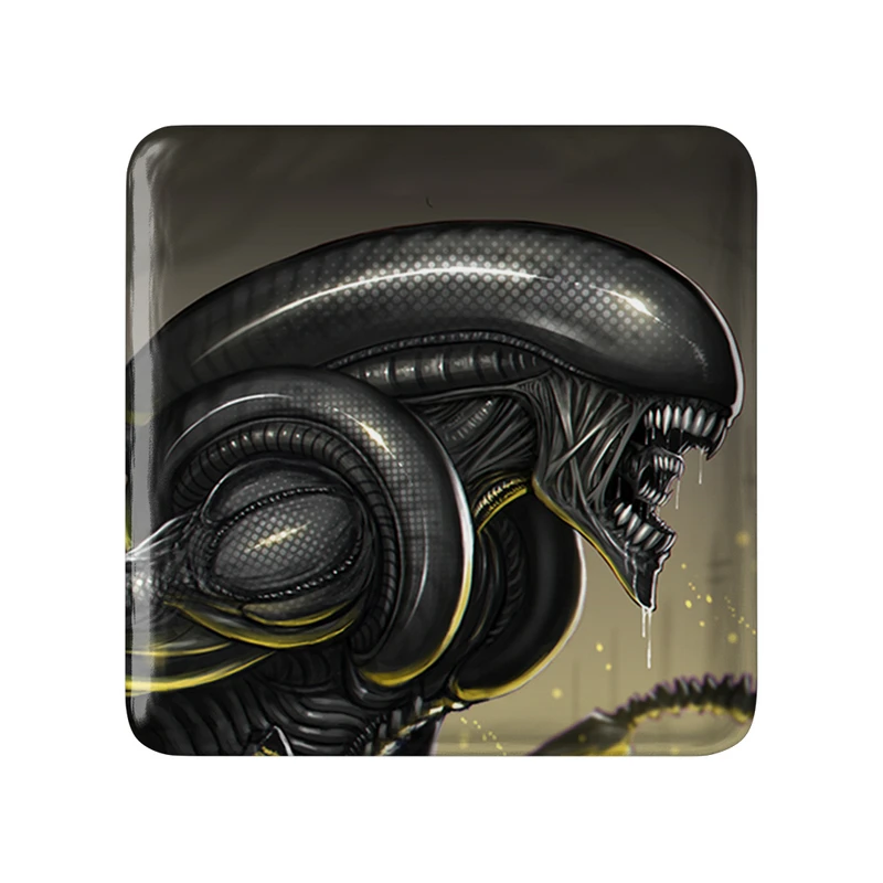 مگنت خندالو طرح بازی بیگانه (Alien) مدل مربعی کد 32784