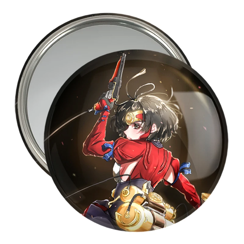 آینه جیبی خندالو مدل مومی انیمه کابانری (Kabaneri) کد 35960