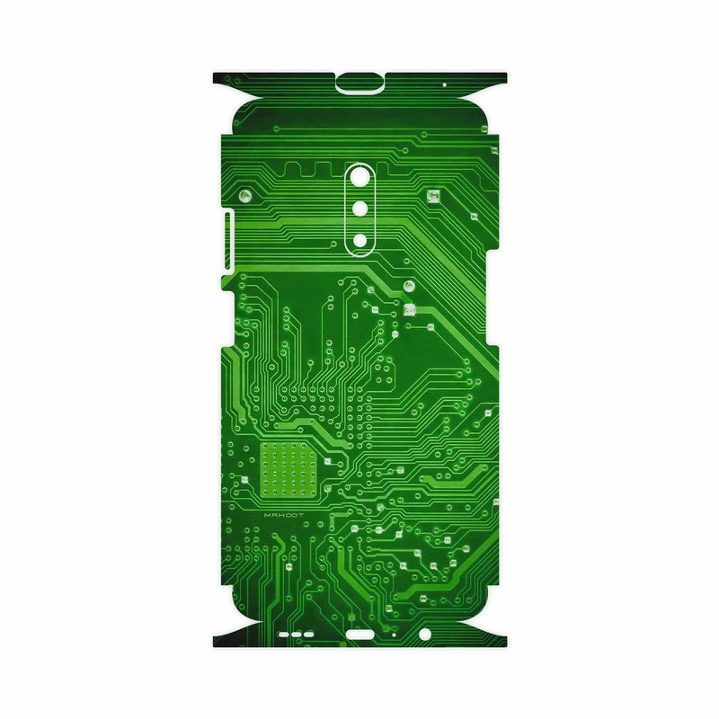 برچسب پوششی ماهوت مدل Green Printed Circuit Board-FullSkin مناسب برای گوشی موبایل اپو Realme X