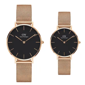 ست ساعت مچی عقربه ای زنانه و مردانه مدل DW 15799 -ST-RZ-M