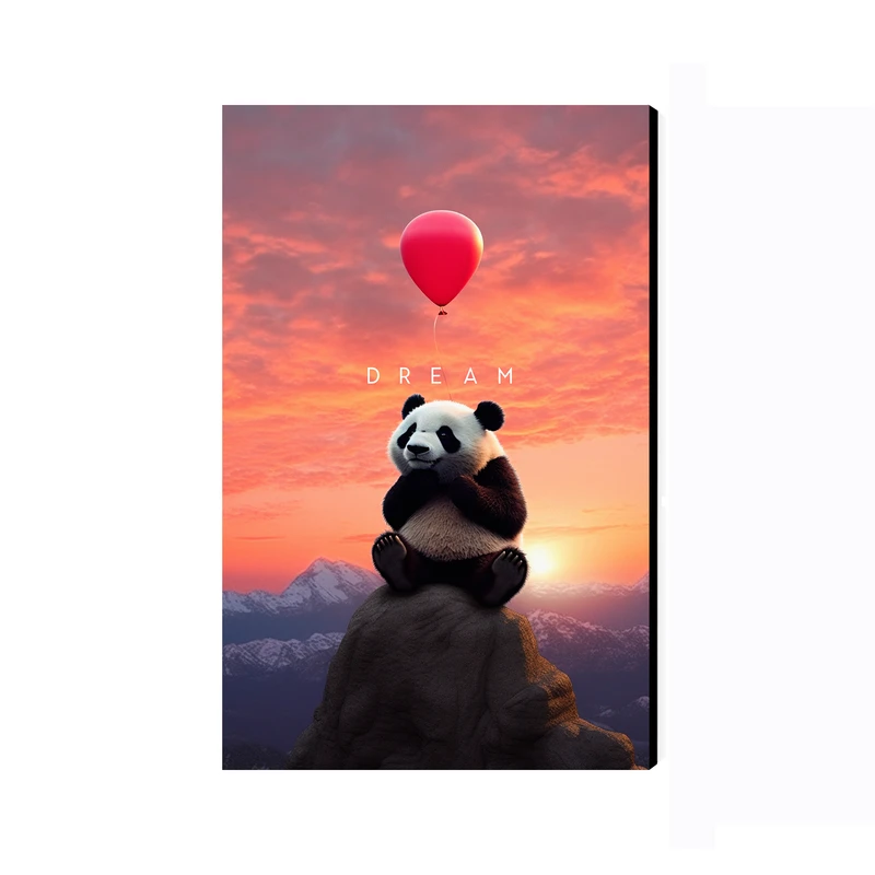 تابلو شاسی عرش مدل فانتزی پاندا کد As2348