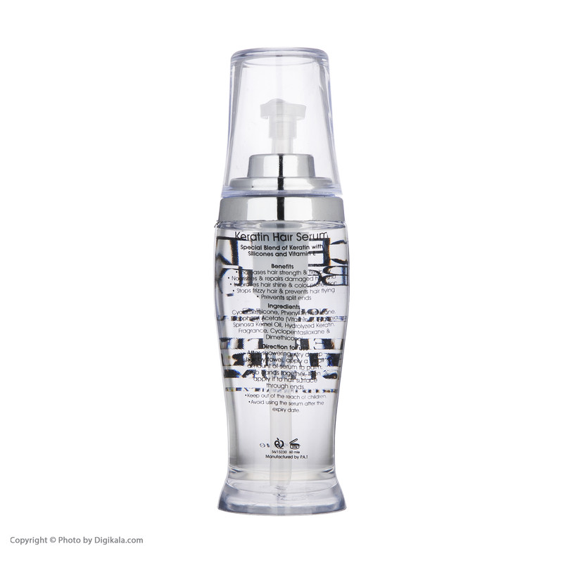 سرم تقویت کننده مو سریتا مدل Keratin حجم 60 میلی لیتر سرم تقویت کننده مو سریتا مدل Keratin حجم 60 میلی لیتر