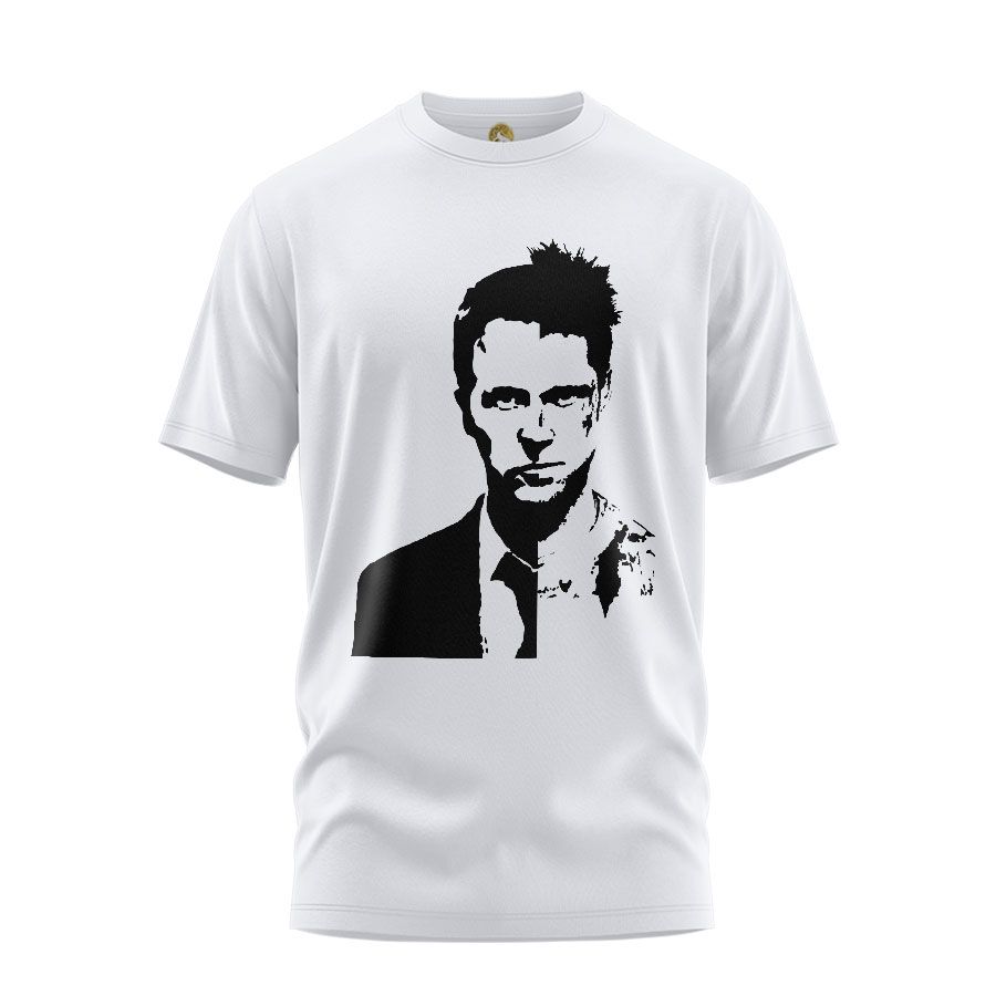 تی شرت آستین کوتاه زنانه هومرو مدل  TW298 طرح Fight Club -  - 1