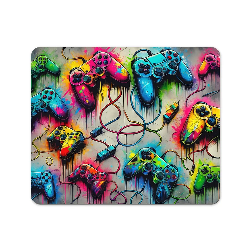 ماوس پد پاد آفرین مدل گیم دسته بازی گیمر کد P027 سایز 19*24 سانتی متر