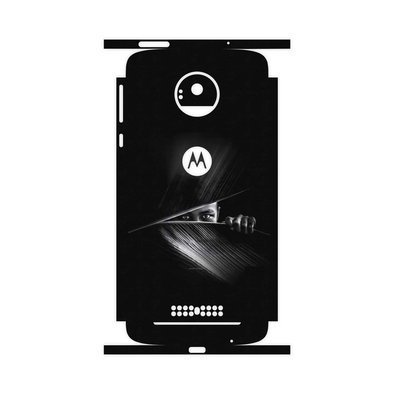 برچسب پوششی ماهوت مدل Black Portrait-FullSkin مناسب برای گوشی موبایل موتورولا Moto Z