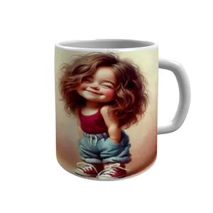 ماگ پاد آفرین مدل دخترک بانمک 3