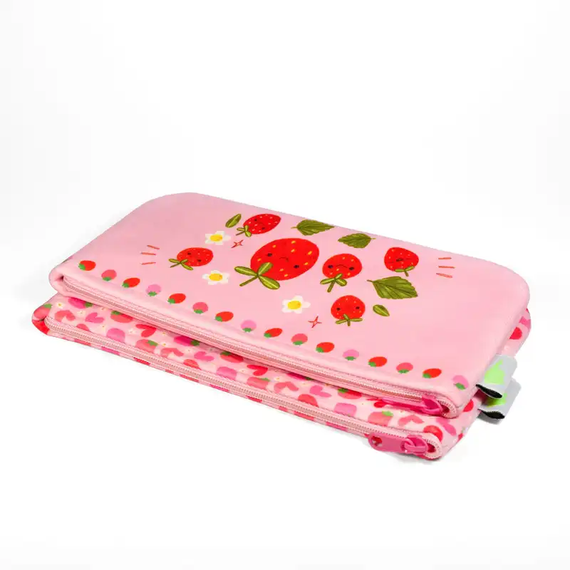 جامدادی طوطی دیزاین طرح توت فرنگی مدل دوقلو Milky-06