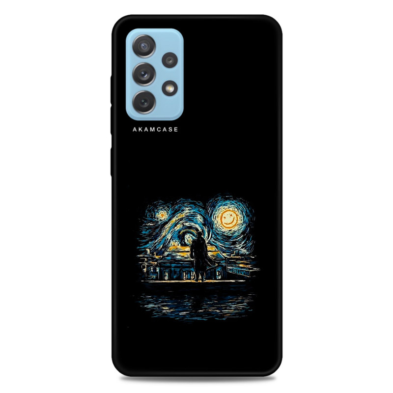 کاور آکام مدل AMC-WSGA72-VANGOGH-5 مناسب برای گوشی موبایل سامسونگ Galaxy A72