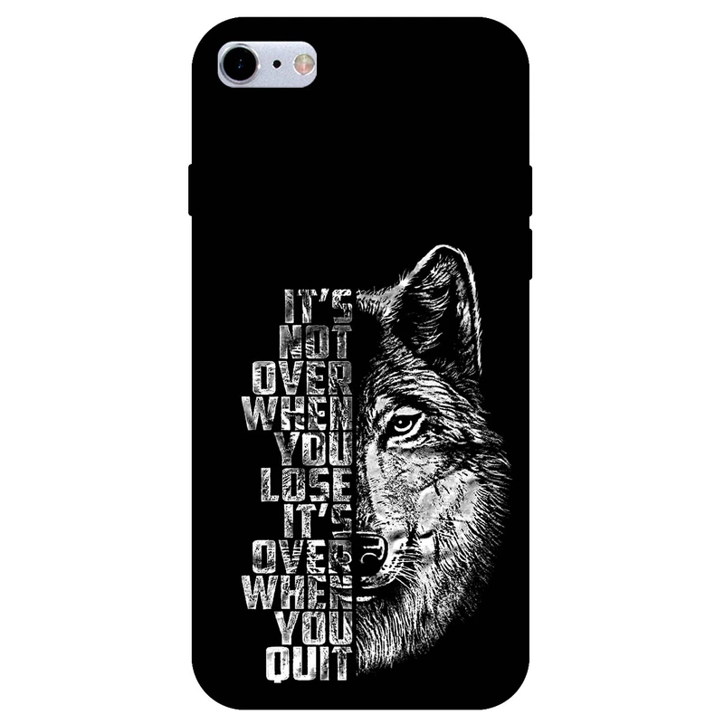 کاور مگافون طرح گرگ مدل 1894 مناسب برای گوشی موبایل اپل iPhone SE 2020 / SE 2022                 