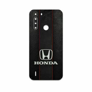 MAHOOT Honda Motor Cover Sticker for Motorola One Fusion
