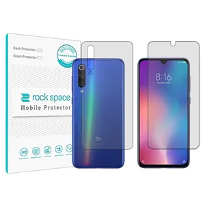 Rockspace HyGEL transparent screen protector suitable for Xiaomi Mi 9 SE mobile phone with back protector