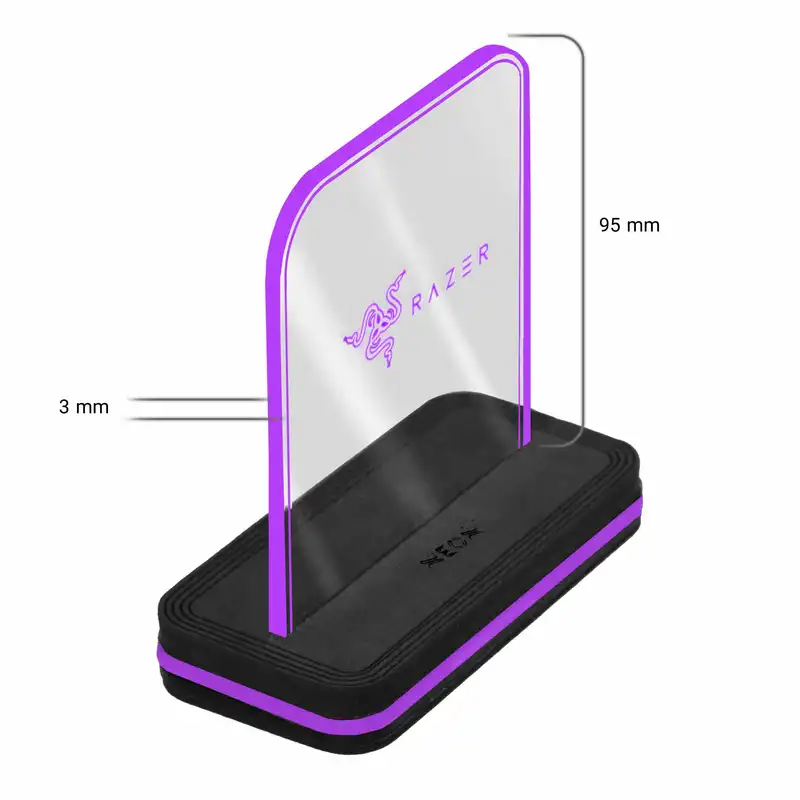 چراغ رومیزی نئون مدل RZR