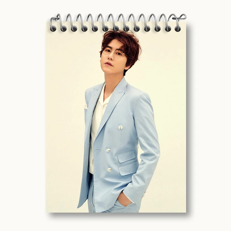 دفتر یادداشت 50 برگ خندالو مدل کیوهیون گروه سوپر جونیور Super Junior کد 21440