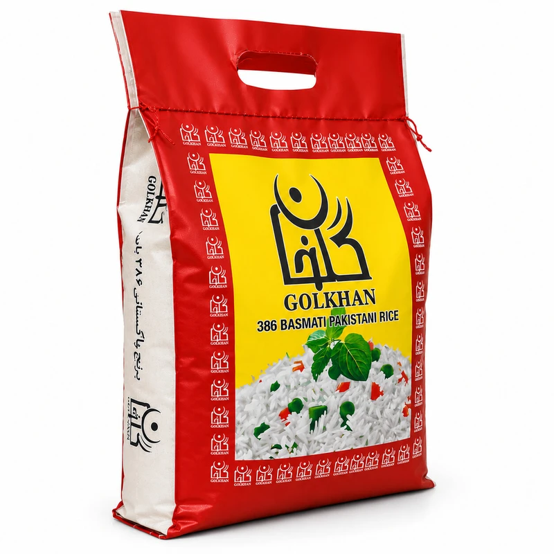 برنج پاکستانی 386 گلخان - 10 کیلوگرم