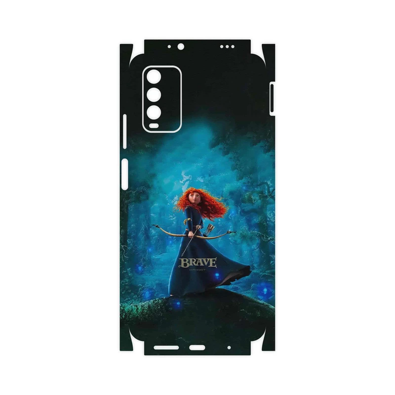 برچسب پوششی ماهوت مدل Brave-FullSkin مناسب برای گوشی موبایل شیائومی Redmi Note 9 4G