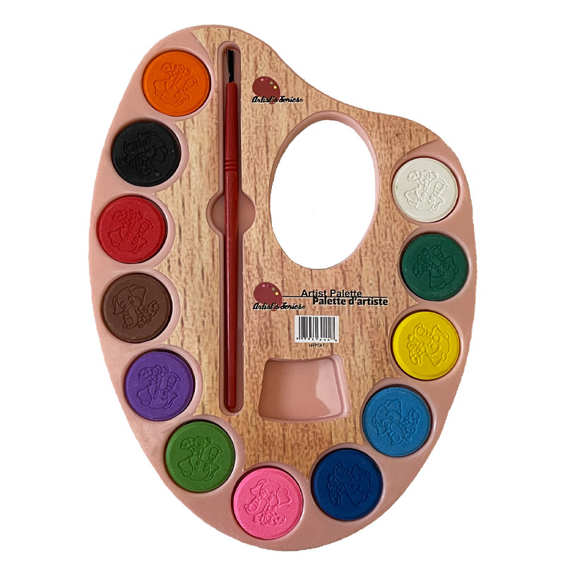 آبرنگ 12 رنگ مدل artist palette