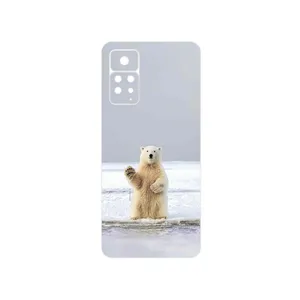 MAHOOT Polar_bear Cover Sticker for Xiaomi Redmi Note 11 Pro Plus 5G India