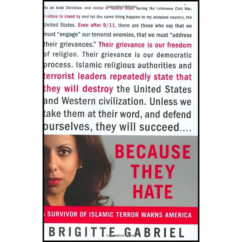 کتاب Because They Hate اثر Brigitte Gabriel انتشارات St. Martins Press
