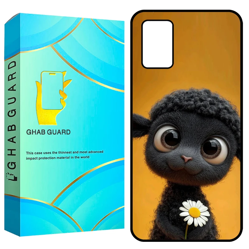 کاور قاب گارد طرح بره مدل GCHPA03S مناسب برای گوشی موبایل سامسونگ Galaxy A02s / M02s / A03s 