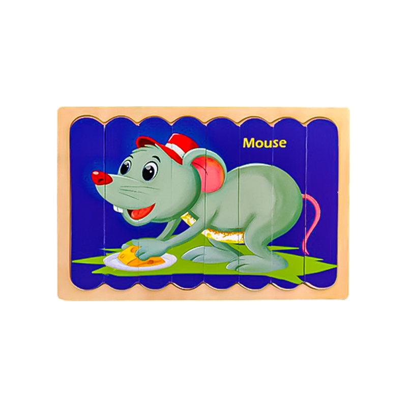 بازی آموزشی مدل دو وجهی طرح Mouse & Tiger