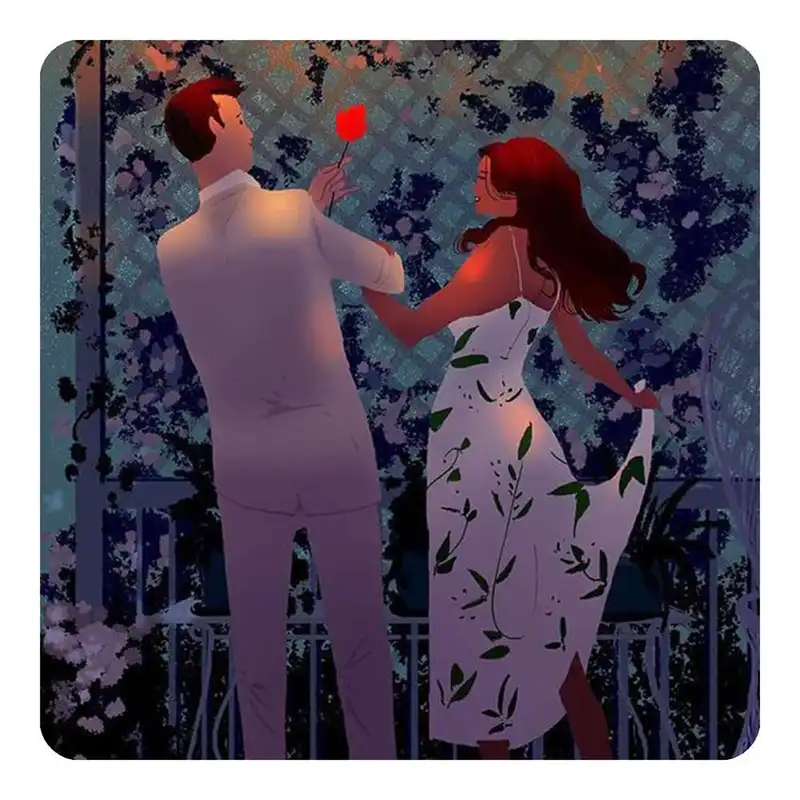 مگنت طرح عاشقانه کارتونی مدل mg10074