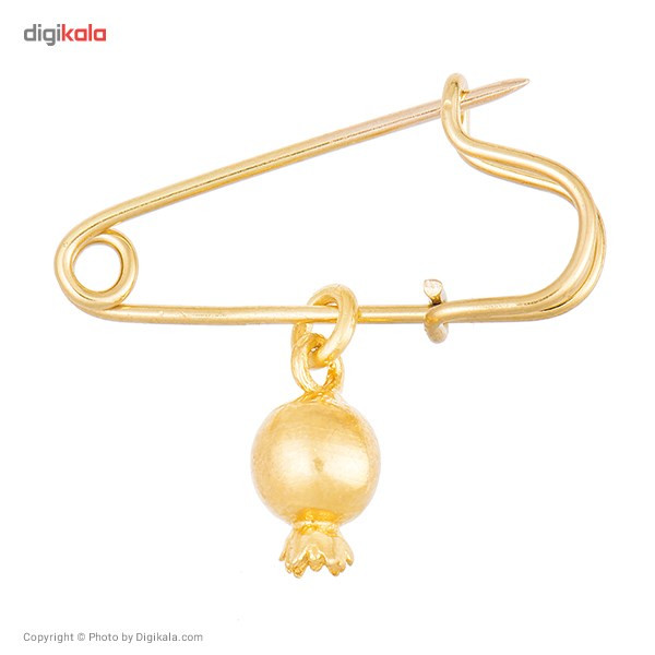 سنجاق سینه طلا 18 عیار رزا مدل PG06