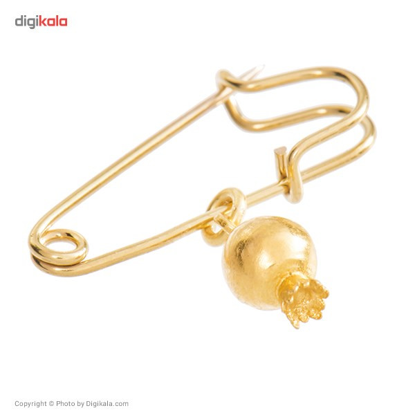 سنجاق سینه طلا 18 عیار رزا مدل PG06