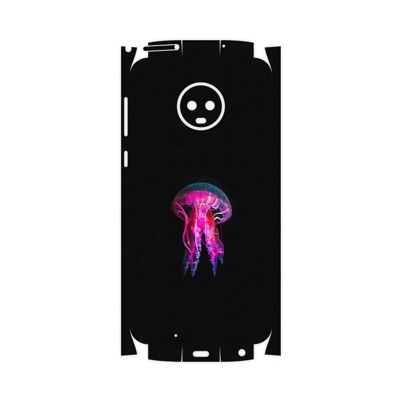 برچسب پوششی ماهوت مدل jellyfish-FullSkin مناسب برای گوشی موبایل موتورولا Moto G6