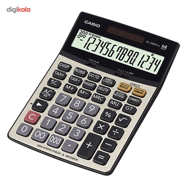 ماشین حساب کاسیو مدل DJ-240D Plus