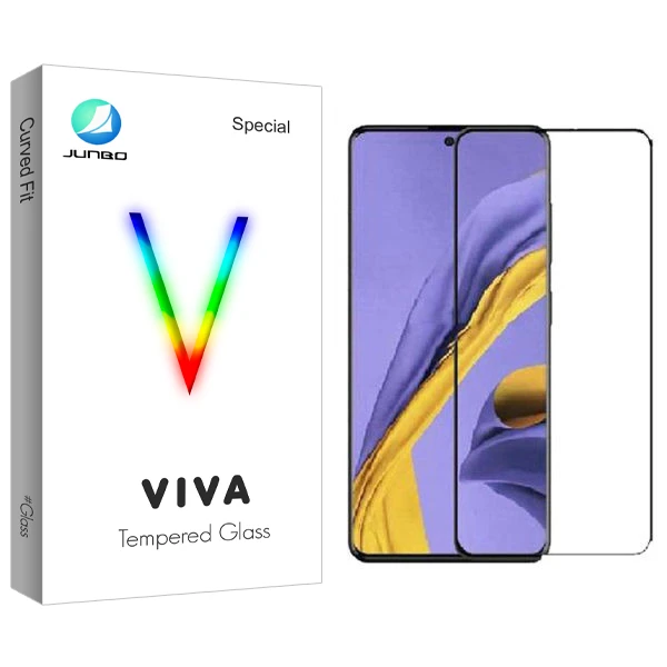 محافظ صفحه نمایش سرامیکی جانبو مدل Viva Glass مناسب برای گوشی موبایل سامسونگ Galaxy A51