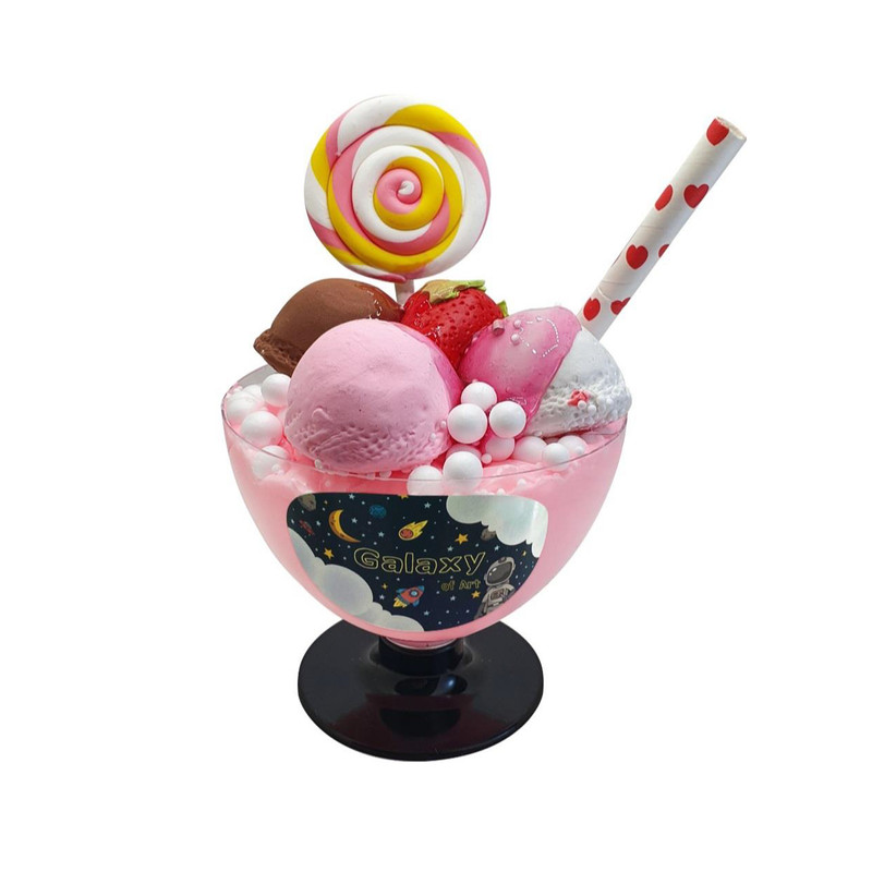 ژل بازی گلکسی مدل بستنی توت فرنگی 