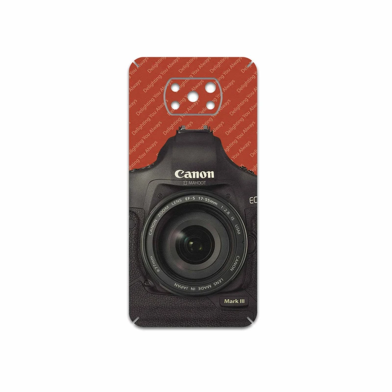 برچسب پوششی ماهوت مدل Canon-Logo مناسب برای گوشی موبایل شیائومی Poco X3 Pro
