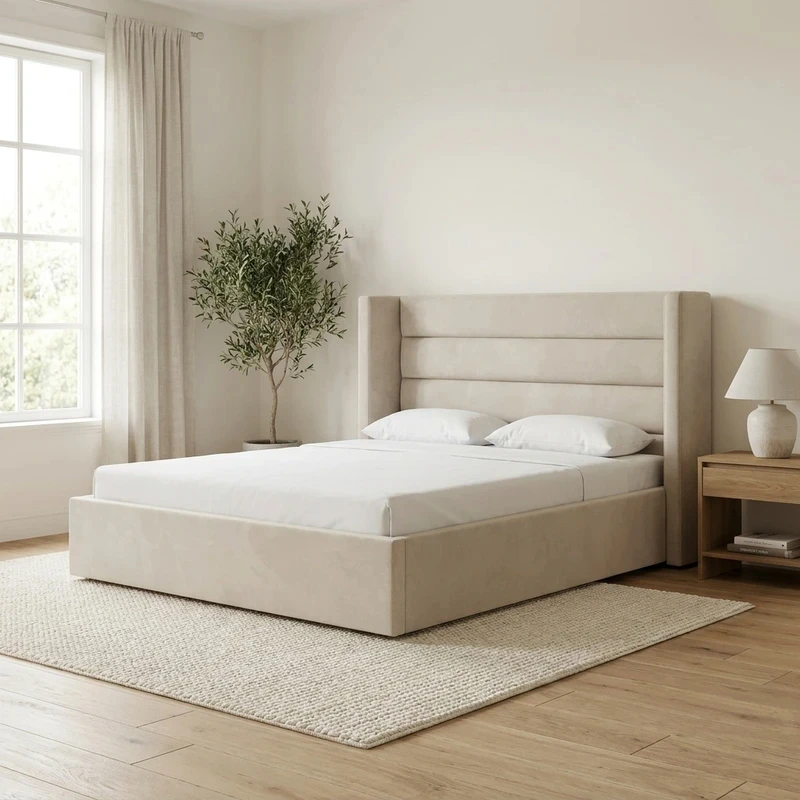 تخت خواب دونفره مدل Madi سایز 160×200  سانتی متر