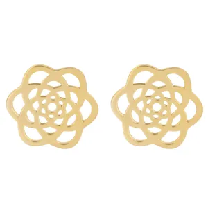 گوشواره طلا 18 عیار ماهک مدل ME0677